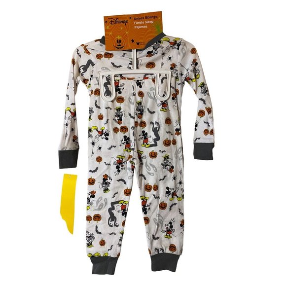 Mickey Minnie Mouse Halloween PJs‎ Kids Unisex Disney Family Sleep Snug - Picture 5 of 5